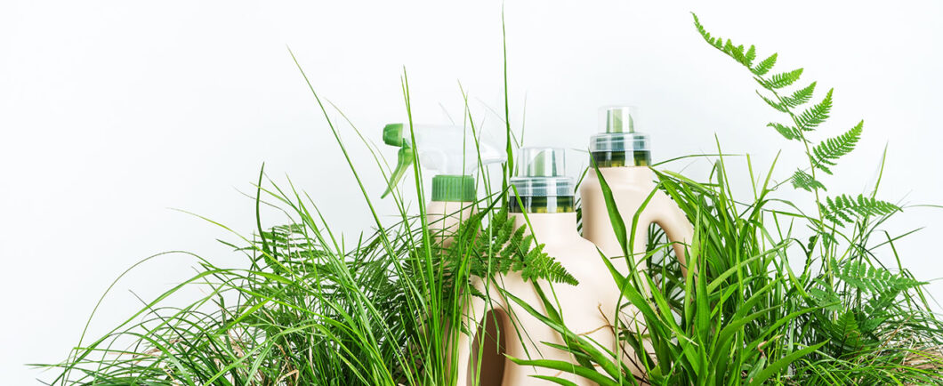 What is green cleaning and what are its environmental benefits?