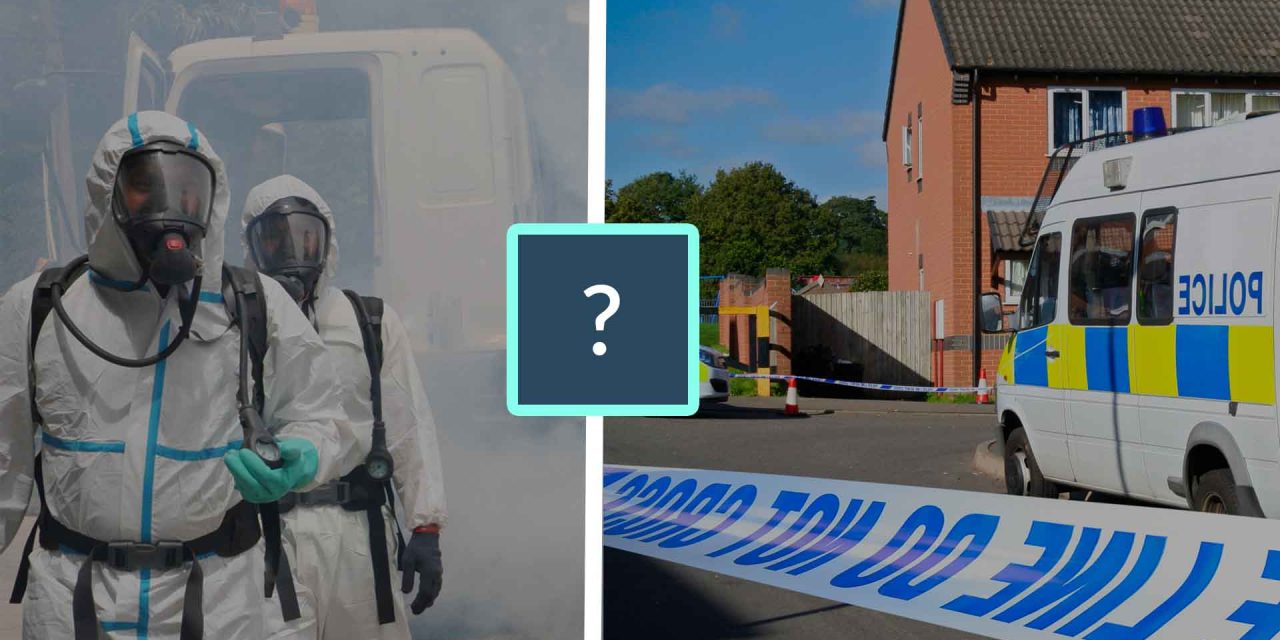 Who Cleans Crime Scenes In The UK?